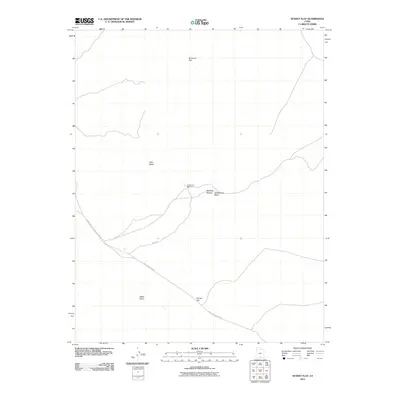 2011 Map of Sunset Flat, 2011 Print
