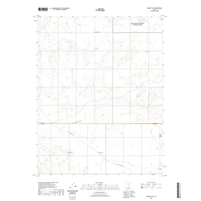 2020 Map of Sunset Flat, 2020 Print