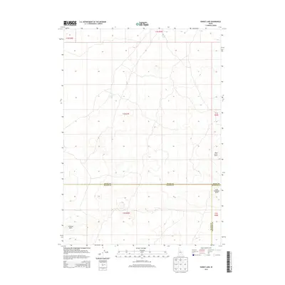 2013 Map of Sunset Lake, 2013 Print