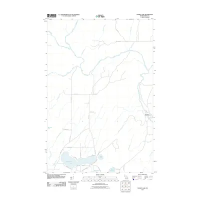 2011 Map of Sunset Lake, 2011 Print