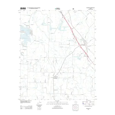 2013 Map of Sunset, 2013 Print