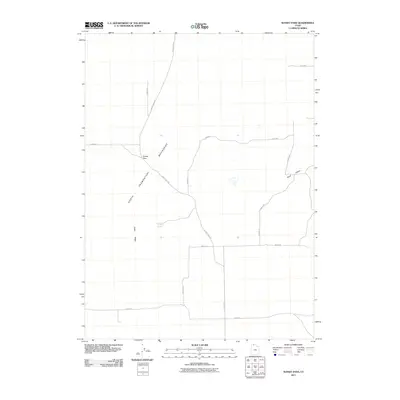 2011 Map of Sunset Pass, 2011 Print