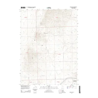 2014 Map of Sunset Pass, 2014 Print