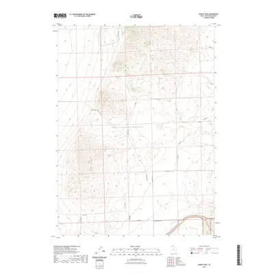 2023 Map of Sunset Pass, 2023 Print