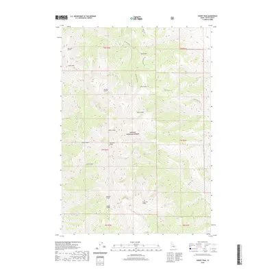 2020 Map of Sunset Peak, 2020 Print