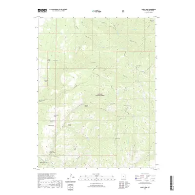 2020 Map of Sunset Peak, 2020 Print