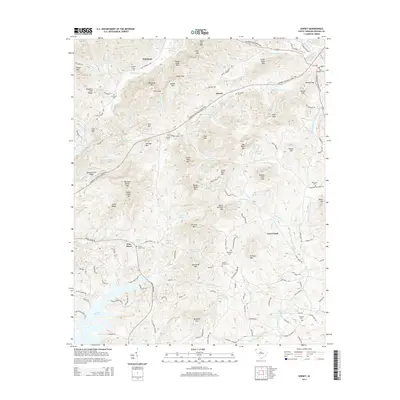 2014 Map of Sunset, 2014 Print