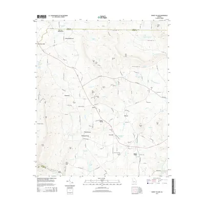 2014 Map of Sunset Village, 2014 Print