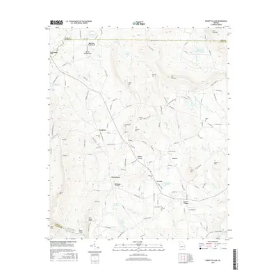 2017 Map of Sunset Village, 2017 Print