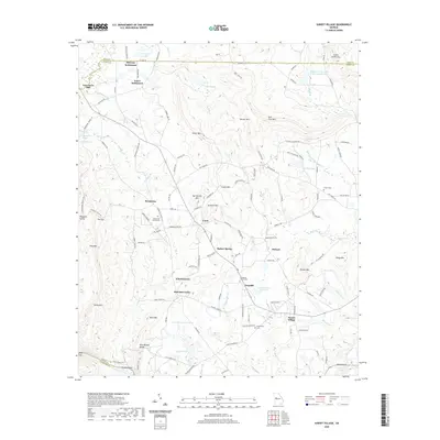2020 Map of Sunset Village, 2020 Print