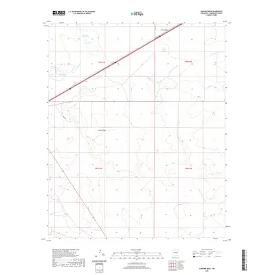 2020 Map of Sunshine Mesa, 2020 Print