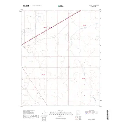 2023 Map of Sunshine Mesa, 2023 Print