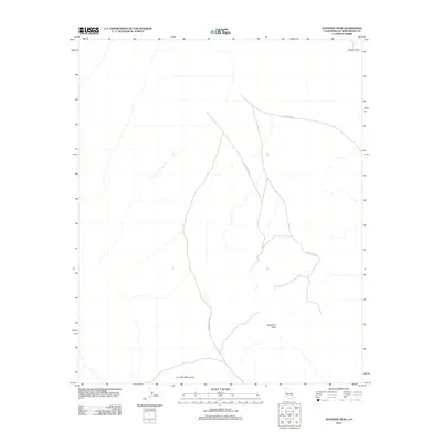 2012 Map of Sunshine Peak, 2012 Print