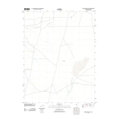 2012 Map of Sunshine Well NW, 2012 Print