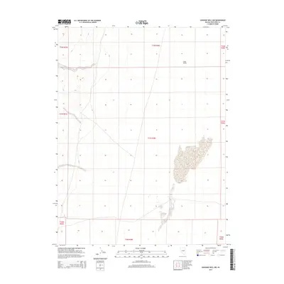 2014 Map of Sunshine Well NW, 2014 Print