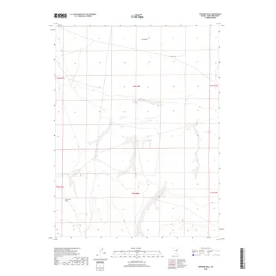 2018 Map of Sunshine Well, 2018 Print