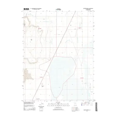 2014 Map of Sunstone Knoll, 2014 Print