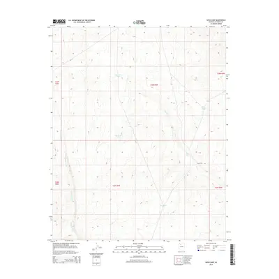 2014 Map of Supai Camp, 2014 Print
