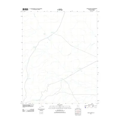 2011 Map of Supai Camp SE, 2011 Print