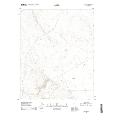 2026 Map of Supai Camp SE, 2026 Print