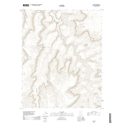 2026 Map of Supai, 2026 Print