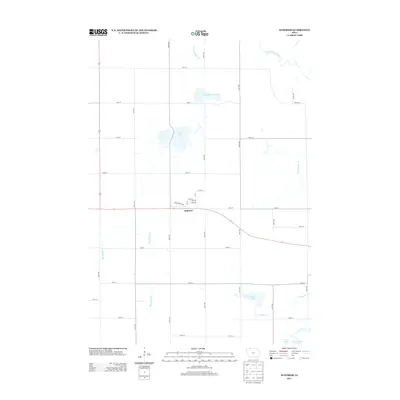 2013 Map of Superior, 2013 Print
