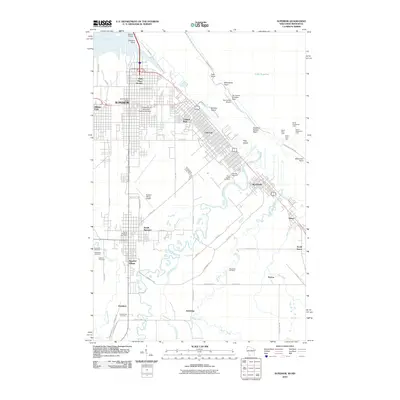 2010 Map of Superior, 2010 Print