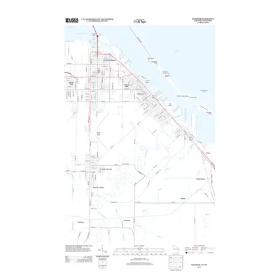 2013 Map of Superior, 2013 Print