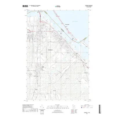 2018 Map of Superior, 2018 Print
