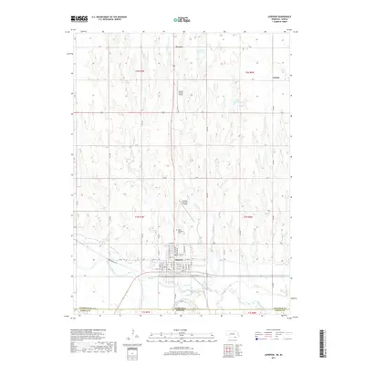 2017 Map of Superior, 2017 Print