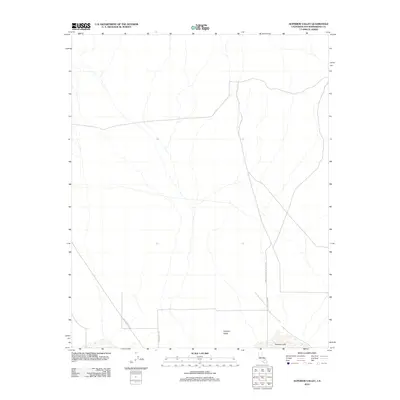 2012 Map of Superior Valley, 2012 Print