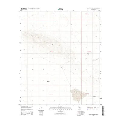 2015 Map of Superstition Mountain, 2015 Print