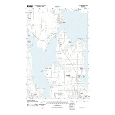 2011 Map of Suquamish, 2011 Print