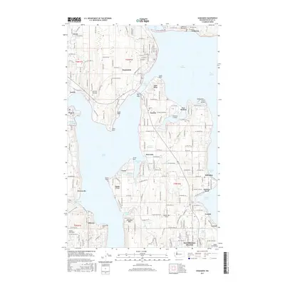 2017 Map of Suquamish, 2017 Print