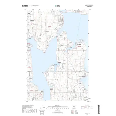 2020 Map of Suquamish, 2020 Print