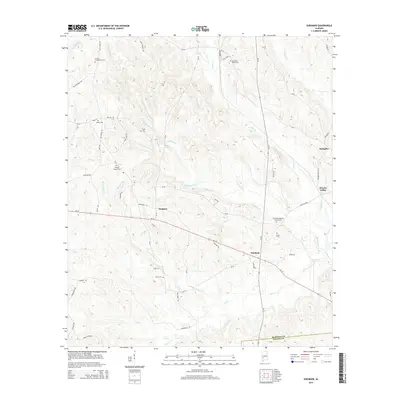 2014 Map of Surginer, 2014 Print