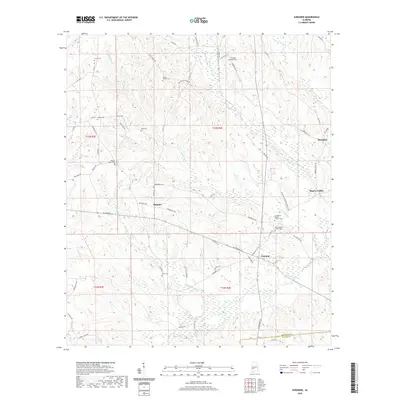 2020 Map of Surginer, 2020 Print