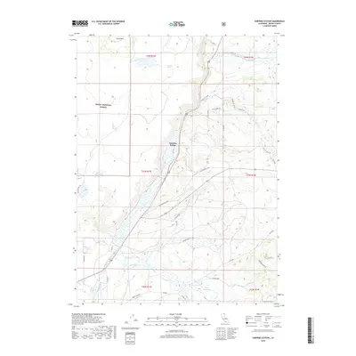 2018 Map of Surprise Station, 2018 Print
