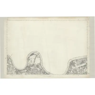 1866 Map of Surrey II, 1874 Print