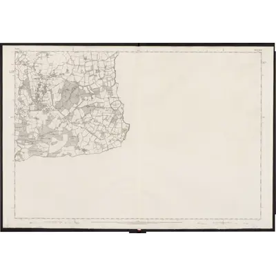 1870 Map of Surrey XLIII, 1872 Print