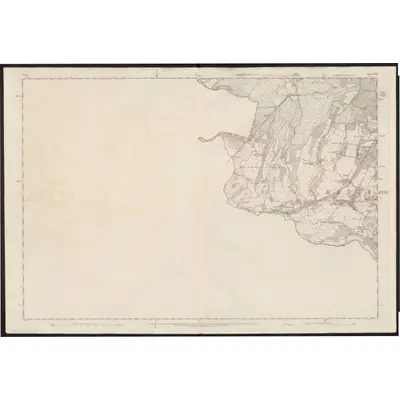 1871 Map of Surrey XLIV, 1874 Print