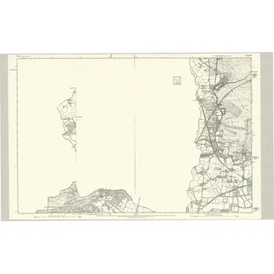 1871 Map of Surrey XXII, 1873 Print