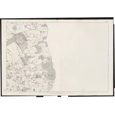 1869 Map of Surrey XXVIII, 1871 Print