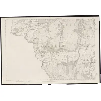 1871 Map of Surrey XXXVII, 1873 Print