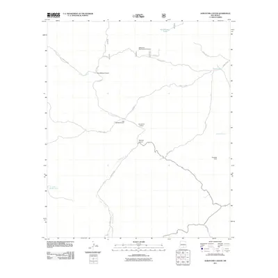 2011 Map of Surveyors Canyon, 2011 Print