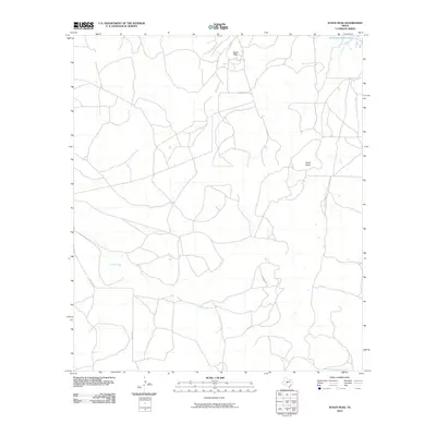 2010 Map of Susan Peak, 2010 Print