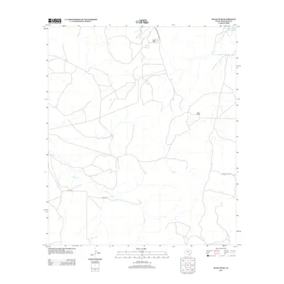 2012 Map of Susan Peak, 2012 Print
