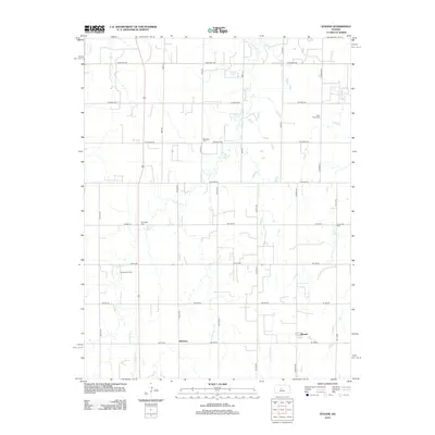 2012 Map of Susank, 2012 Print