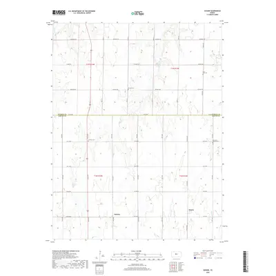 2018 Map of Susank, 2018 Print