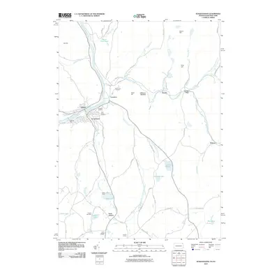 2010 Map of Susquehanna, 2010 Print